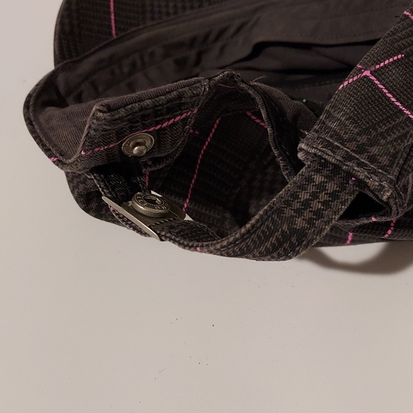 47 Twins New York Yankees Sun Tripper Hat Cap Gray Pink Logo MLB Baseball Womens - Picture 7 of 9